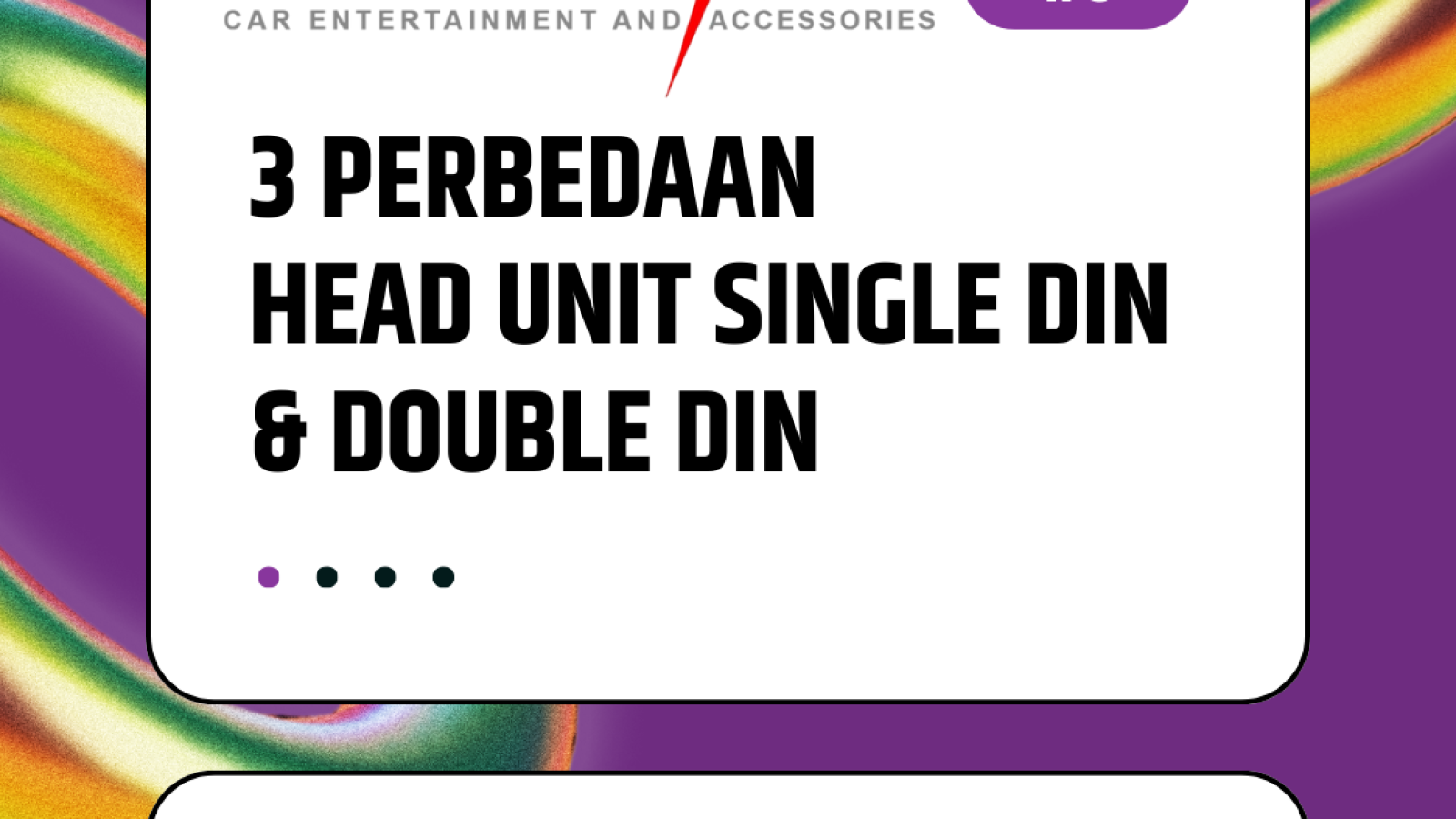 Perbedaan Head Unit Single Din & Double Din/gobigalcanessa.com